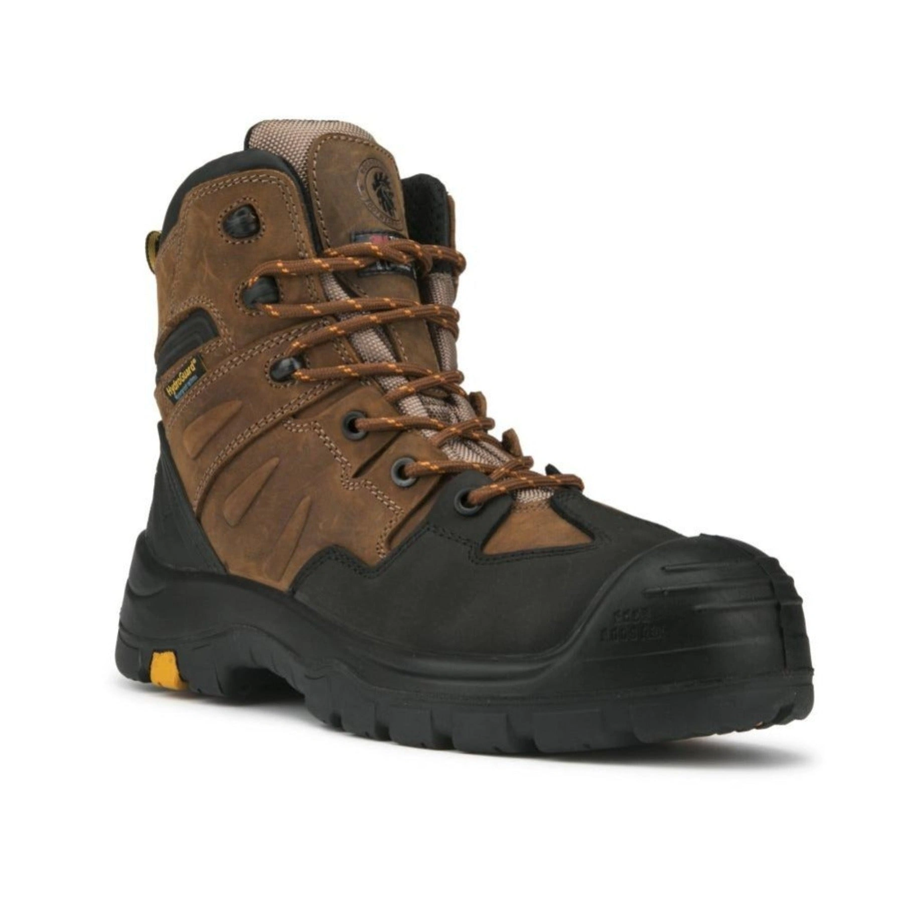 ROCKROOSTER Woodland Bruine Waterdichte Veiligheidsschoenen AK669: Robuust comfort voor elke klus, stijlvol en betrouwbaar!