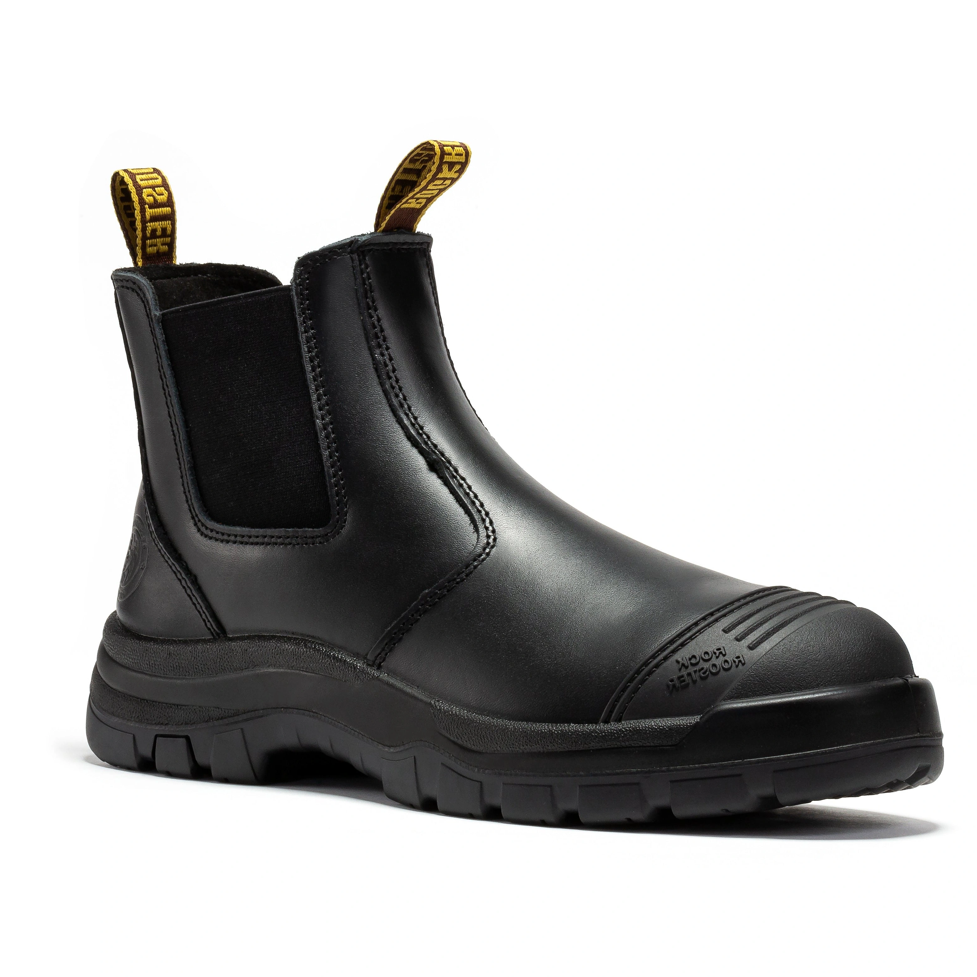 ROCKROOSTER Lumen Zwart Lederen Werklaarzen AK227NT Onverslaanbaar Comfort & Stijl Voor Elke Klus